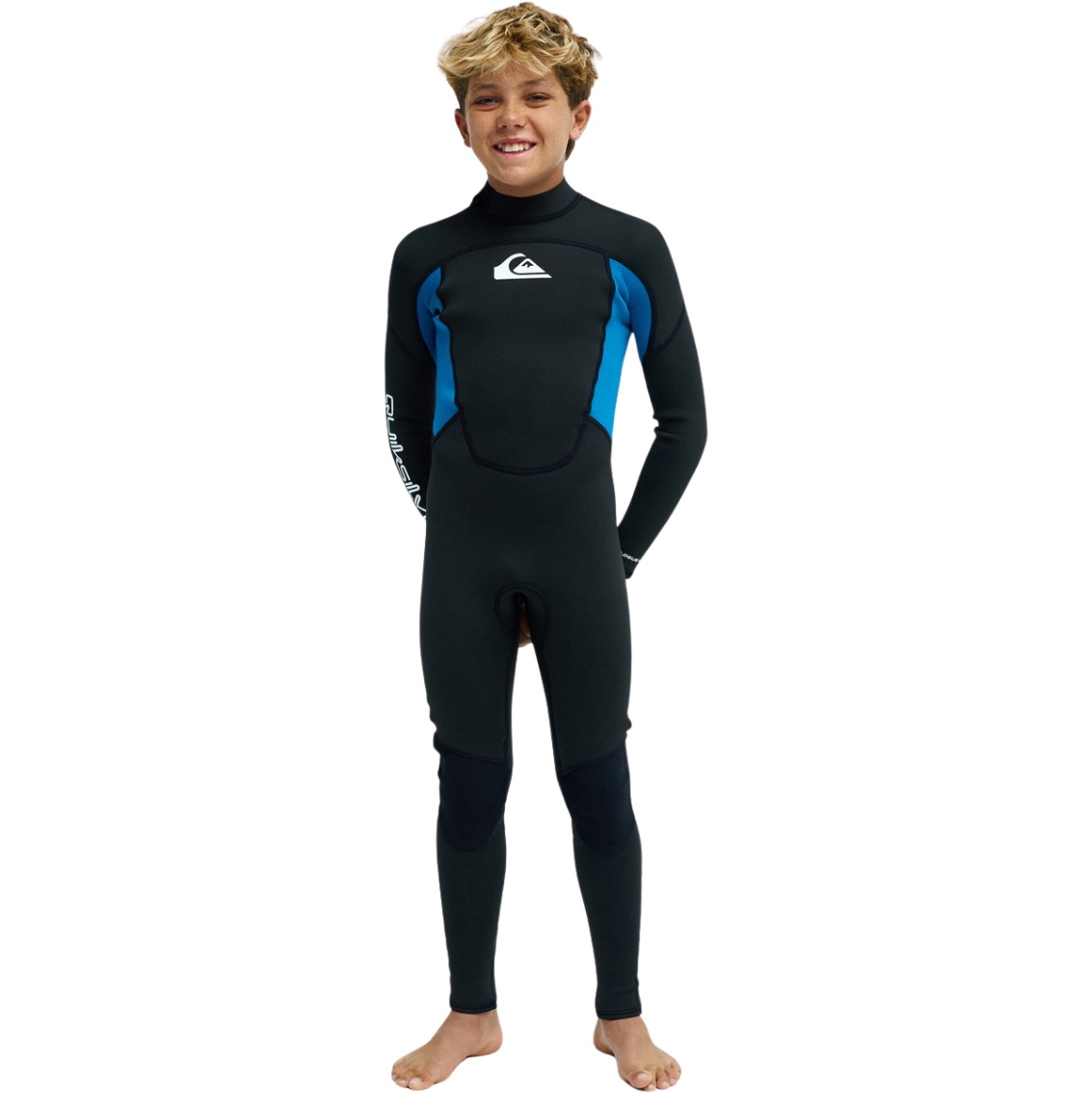 2026 Quiksilver Junior Prologue+ 4/3mm Back Zip Wetsuit 25CW213508 - Seaport